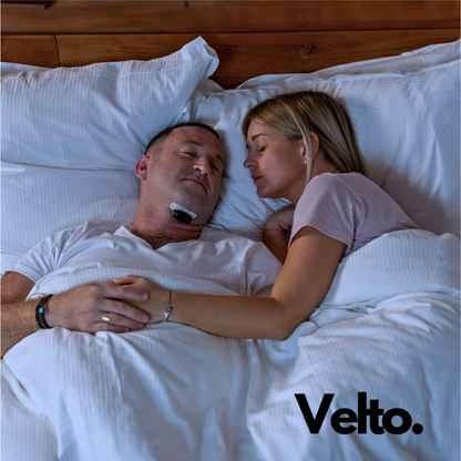 Velto™ 3.0 Pro | Advanced Anti-Snoring Device (10 Patches Included)